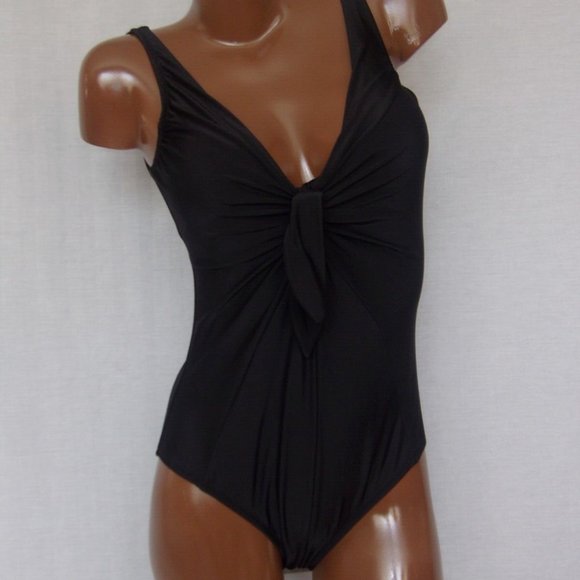 L Alyned Together Women Swimwear One Piece Swimsuit Size LARGE Black - Picture 1 of 15